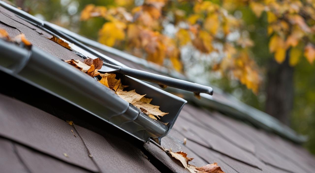 Gutter cleaning and maintenance