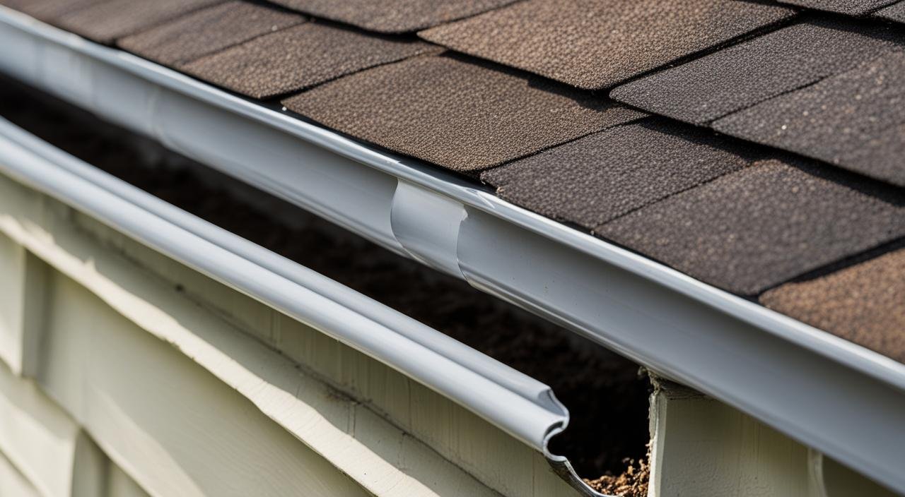 gutter downspout placement