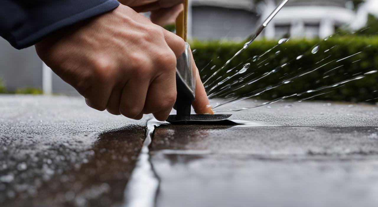 Using Gutter Sealant